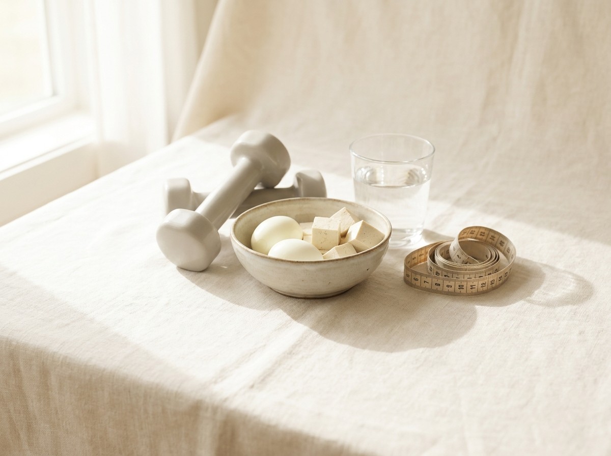 마른 비만, 살 빼려고 끼니를 굶을수록 배가 더 나온다면 — 굶어서 뺀 몸무게에 근육이 섞여 빠지는 이유와 근력운동을 먼저 붙이는 순서